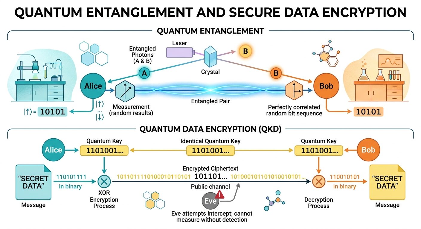 Kvantkryptering: Nästa generation av datasäkerhet